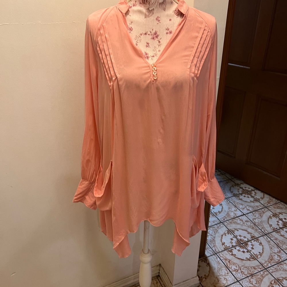 Pink top blouse - Picture 2 of 6